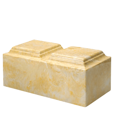 Gold Marble Companion Urn