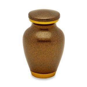 Gold Autumn Keepsake Urn