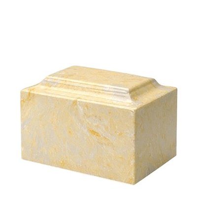 Gold Marble Keepsake Urn