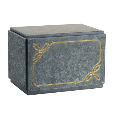 Golden Serpentine Cremation Urn