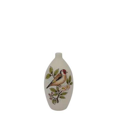 Goldfinch Ceramic Keepsake Urn