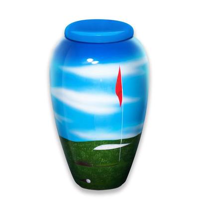 Golfers Dream Cremation Urn
