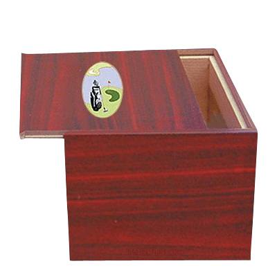 Danish Golf Scene Cremation Urn