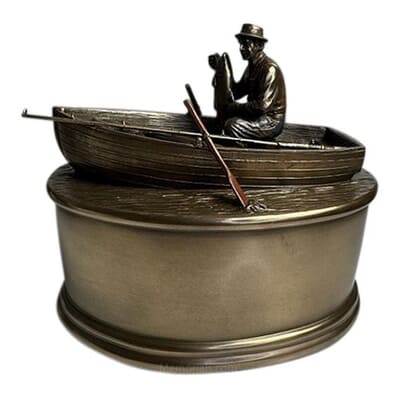 Gone Fishing Keepsake Cremation Urn
