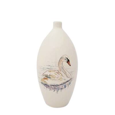 Graceful Swan Medium Cremation Urn