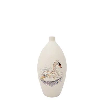 Graceful Swan Small Cremation Urn