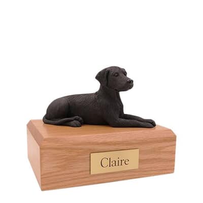 Great Dane Ears Down Small Dog Urn