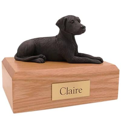 Great Dane Ears Down X Large Dog Urn