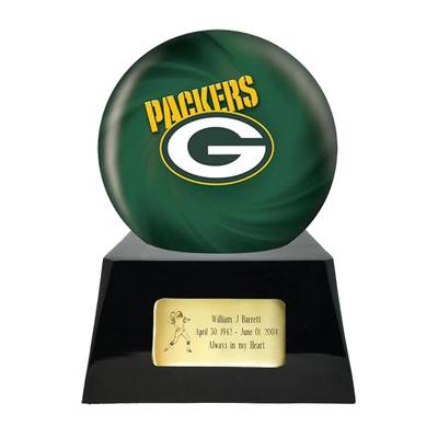 Green Bay Packers Football Cremation Urn