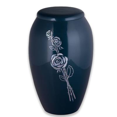 Green Roses Cremation Urn