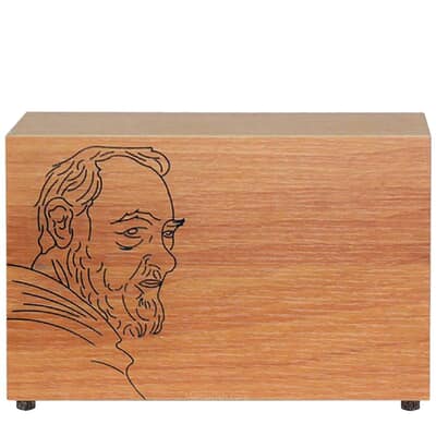 Guiding Father Wooden Cremation Urn
