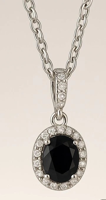 Halo Infinity Cremation Diamond Necklace
