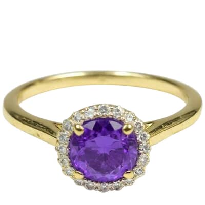Halo Passion Cremation Diamond Ring