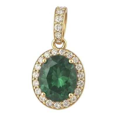 Halo Pasture Cremation Crystal Necklace