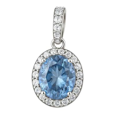 Halo Prince Cremation Crystal Necklace