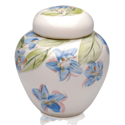 Blue Dogwood Companion Cremation Urn