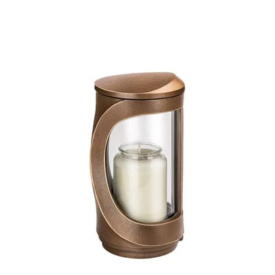 Harmony Brown Small Cemetery Gravesite Lamp