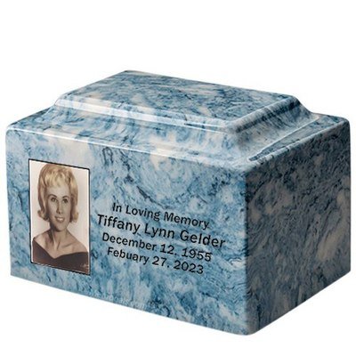 Harmony Marble Photo Urn