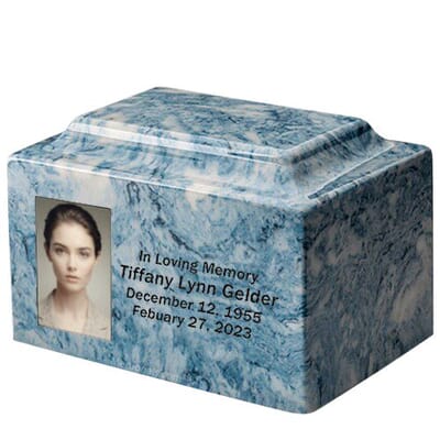 Harmony Marble Photo Urn