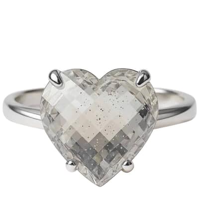 Heart Cremation Diamond Ring