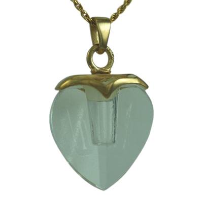 Glass Heart Memorial Jewelry II