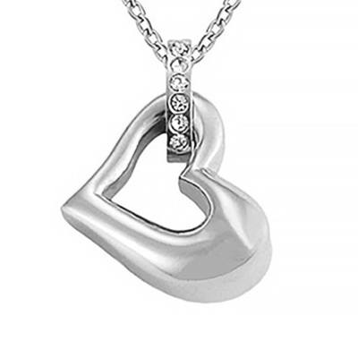Heart of Diamonds Urn Necklace