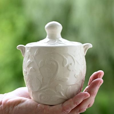 Heavenly White Keepsake Urn