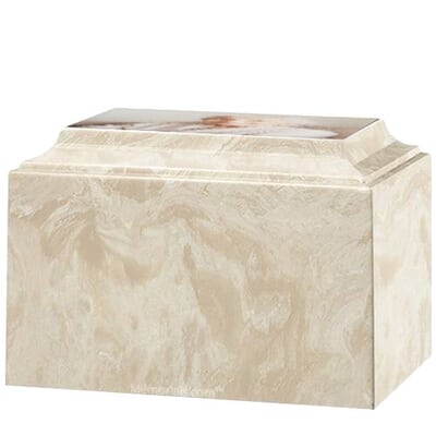 Heavens Clouds Cultured Photo Urn