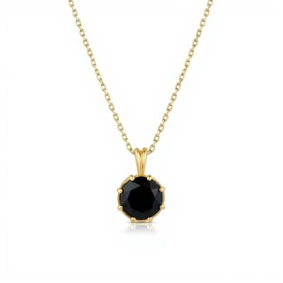 Hexagon Abyss Cremation Diamond Necklace