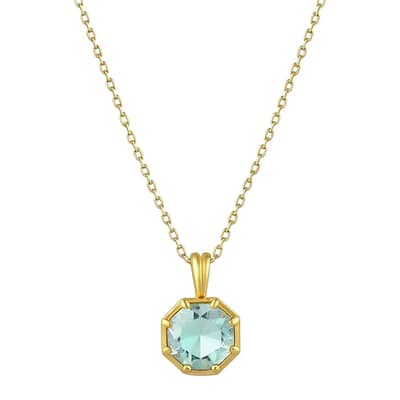 Hexagon Bay Cremation Diamond Necklace