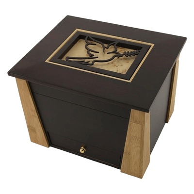 Hinged Dove Cremation Urn