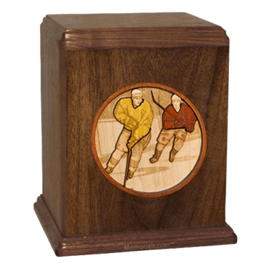 Hockey Cremation Urn