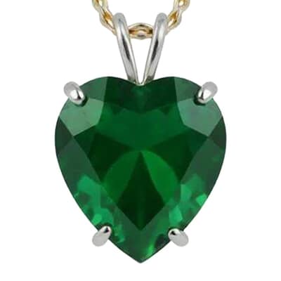 Hope Heart Cremation Crystal Necklace