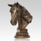 Horse Bust Cremation Urn
