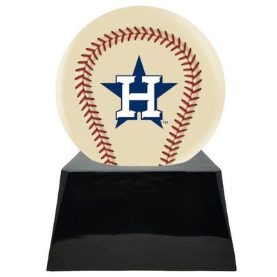 Houston Astros Baseball Cremation Urn