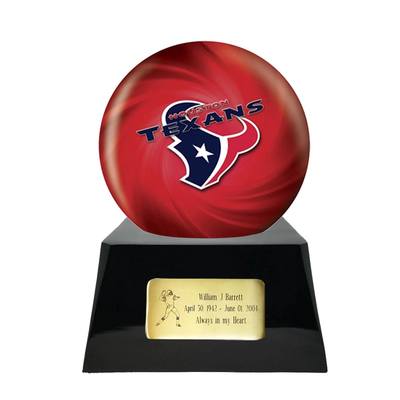 Houston Texans Football Cremation Urn