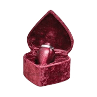 Pre Need Burgundy Cremation Urn