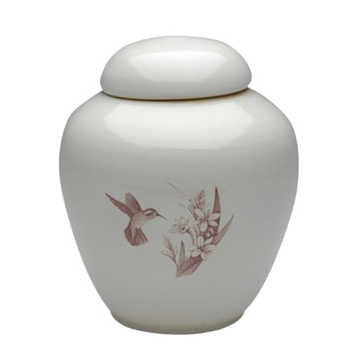 Peaceful Hummingbirds Cremation Urn