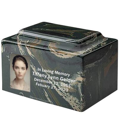 Hunter Marble Photo Urn
