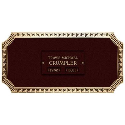 Imperial Cremation Bronze Plaques