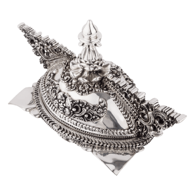 Imperial Silver Cremation Urn