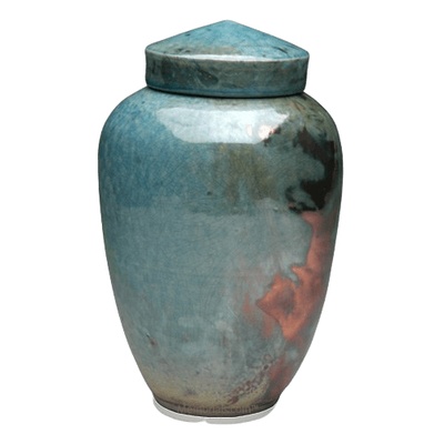 Imperiala Raku Cremation Urn