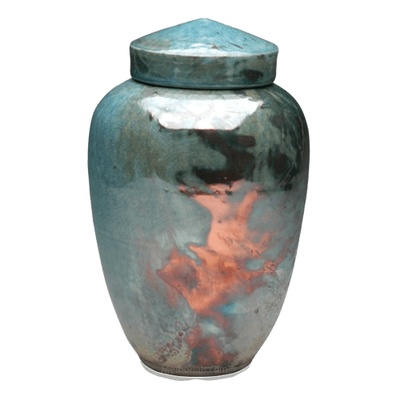 Imperiala Raku Cremation Urn