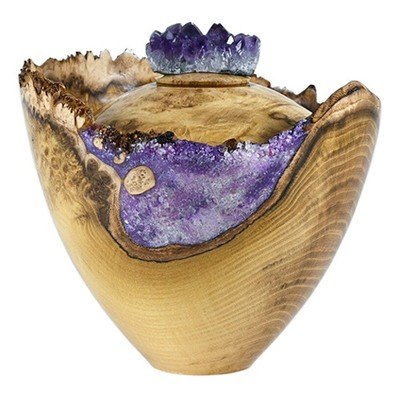 In Life Wood Cremation Urn