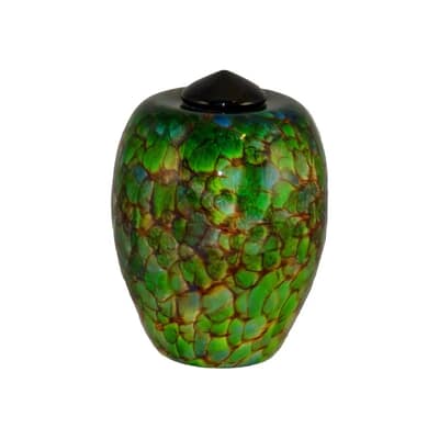 In The Jungle Glass Cremation Urns