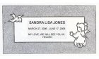 Children Granite Grave Markers
