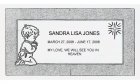 Children Granite Grave Markers