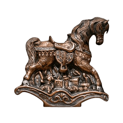 Rocking Horse Children Cremation Urn