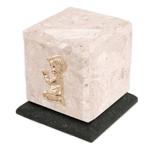 Graceful Perlato Praying Boy Cremation Urn