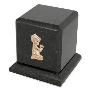 Graceful Cambrian Praying Boy Cremation Urn